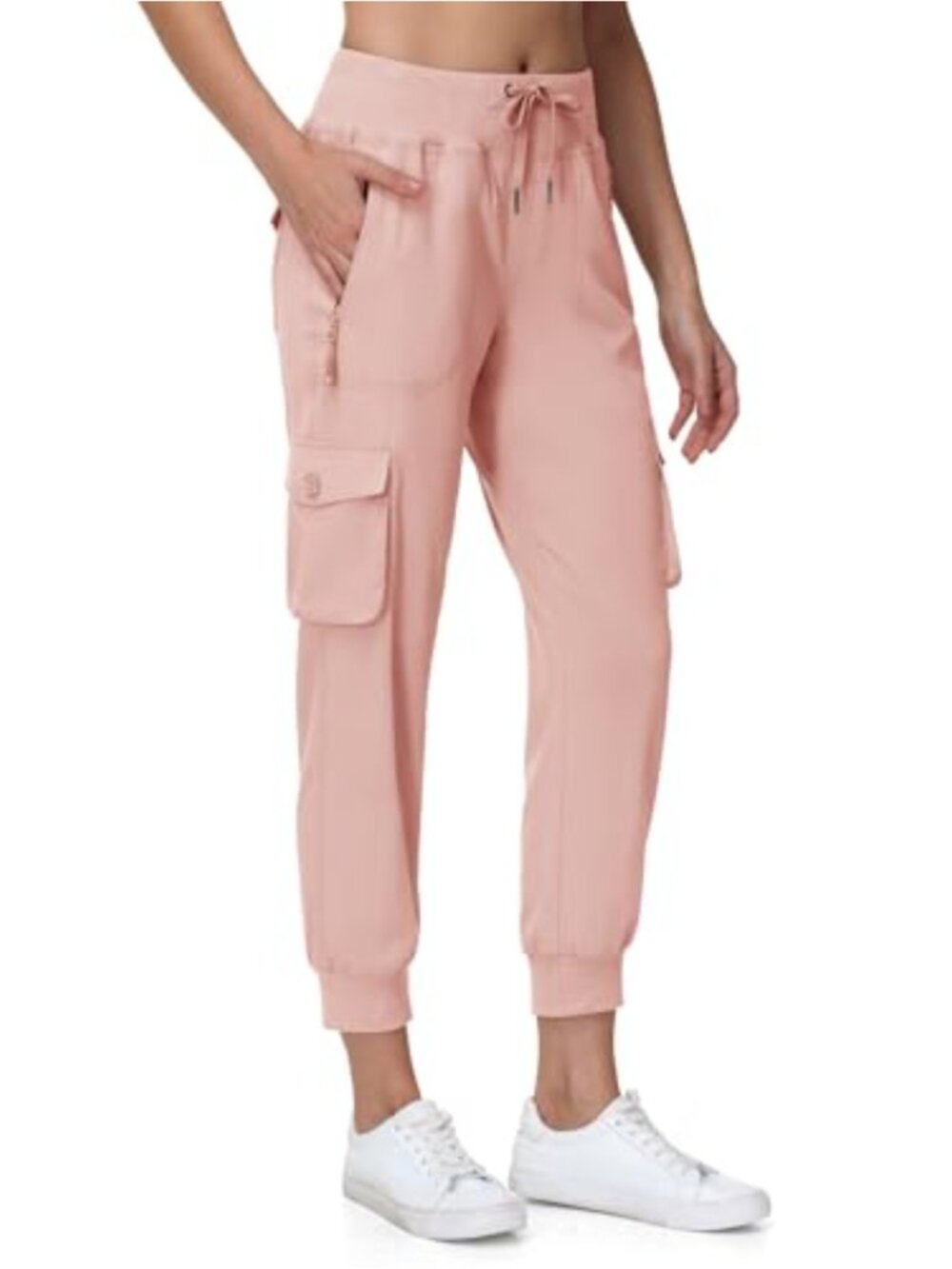 Women's Cargo Joggers Hiking Pants Quick Dry Lightweight 6 Pockets